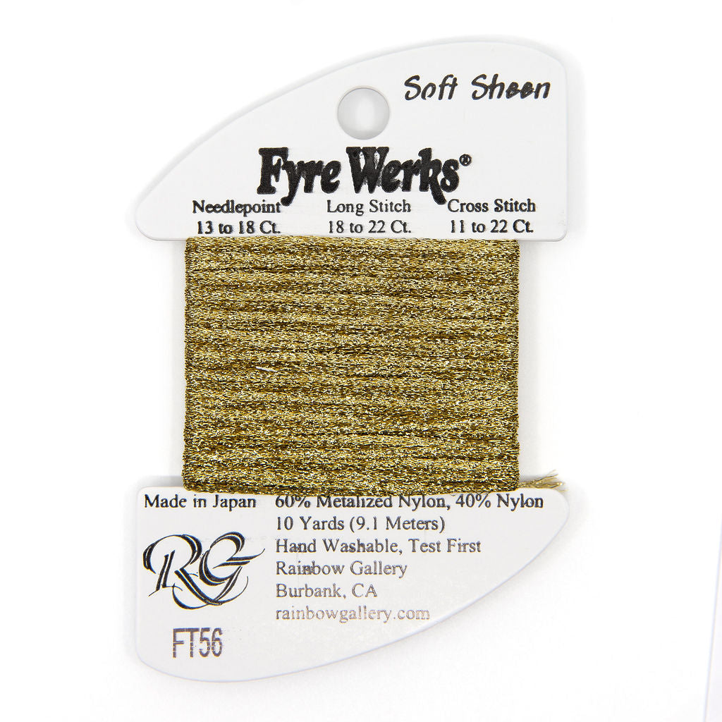 Fyre Werks Soft Sheen FT56 Vintage Gold