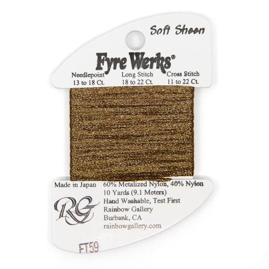 Fyre Werks Soft Sheen FT59 Tawny Gold