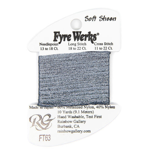 Fyre Werks Soft Sheen FT63 Vintage Silver
