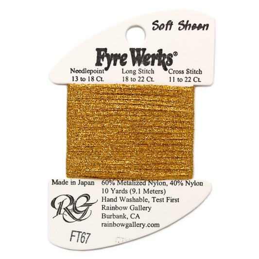 Fyre Werks Soft Sheen FT67 Inca Gold