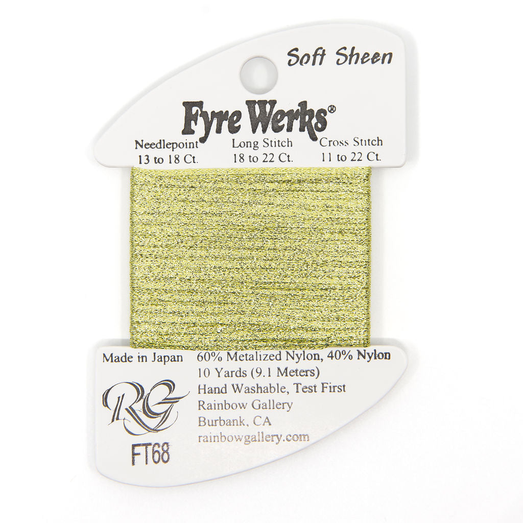 Fyre Werks Soft Sheen FT68 Daiquiri Green