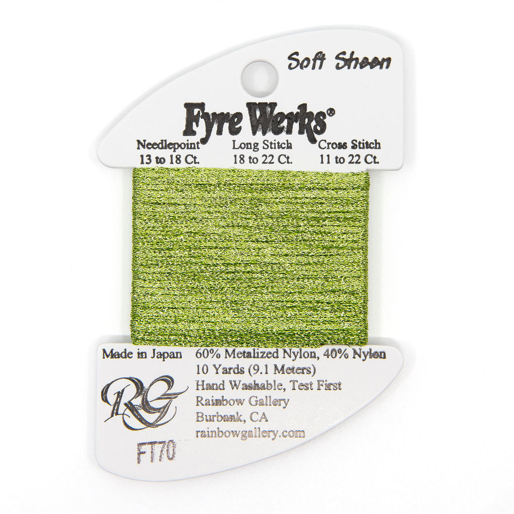 Fyre Werks Soft Sheen FT70 Chartreuse