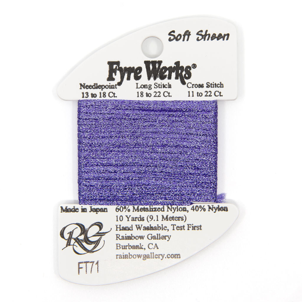Fyre Werks Soft Sheen FT71 Purple Rain