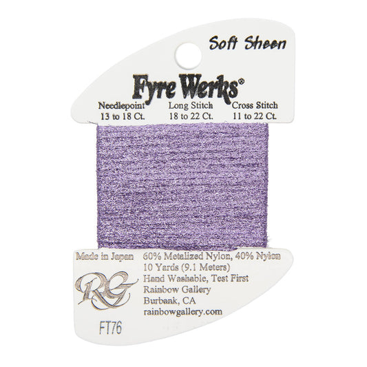 Fyre Werks Soft Sheen FT76 Lilac