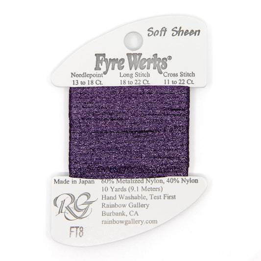 Fyre Werks Soft Sheen FT8 Dark Violet