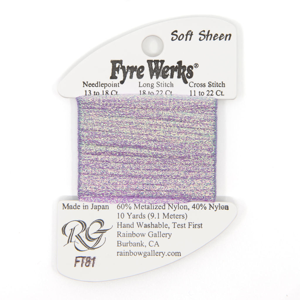 Fyre Werks Soft Sheen FT81 Lilac Pearl