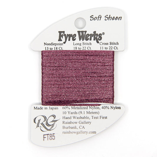 Fyre Werks Soft Sheen FT85 Cashmere Rose