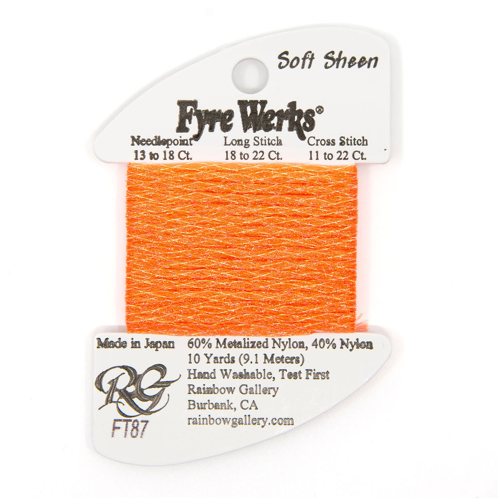 Fyre Werks Soft Sheen FT87 Vibrant Orange