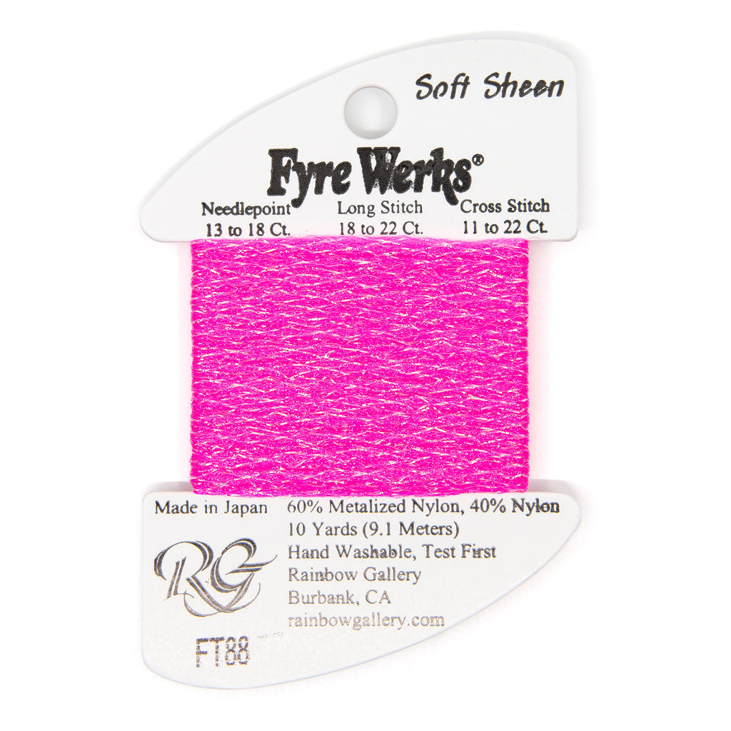 Fyre Werks Soft Sheen FT88 Super Pink