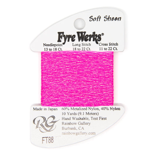 Fyre Werks Soft Sheen FT88 Super Pink