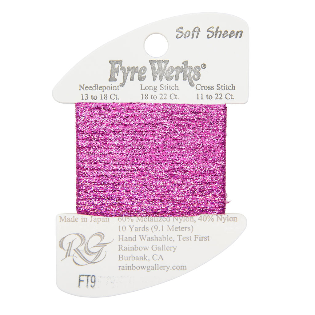 Fyre Werks Soft Sheen FT9 Rose