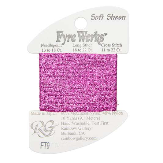 Fyre Werks Soft Sheen FT9 Rose