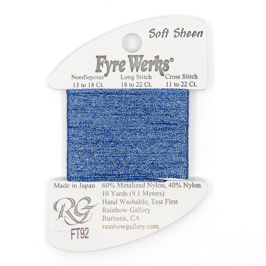 Fyre Werks Soft Sheen FT92 Azure Blue