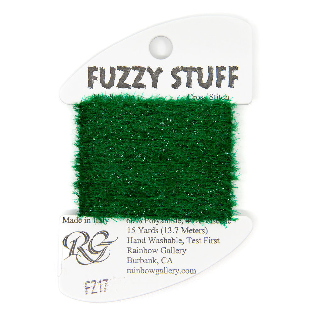 Fuzzy Stuff FZ17 Christmas Green