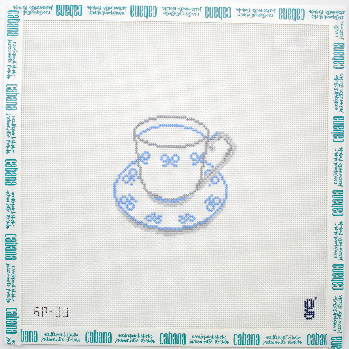 Blue Bow Teacup