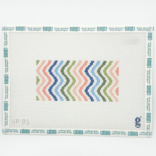 Rainbow Squiggle 3x6