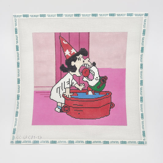 Lucy & Snoopy Bobbing for Apples 13 Mesh