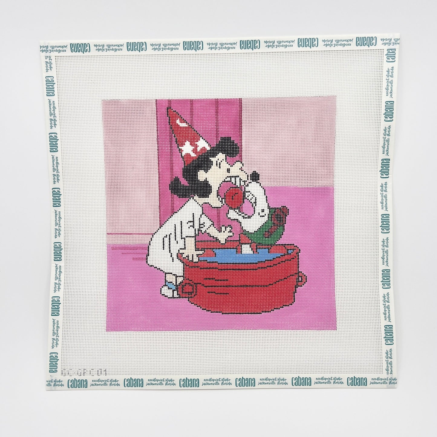 Lucy & Snoopy Bobbing for Apples 18 Mesh