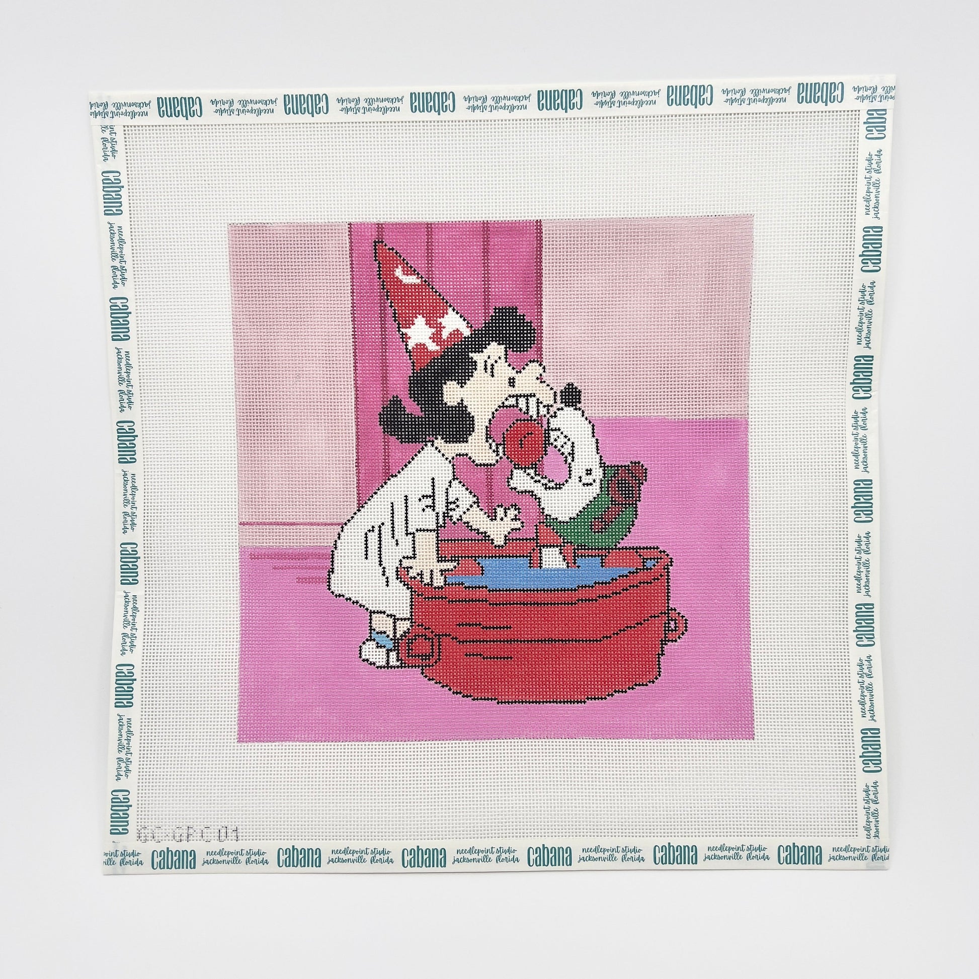 Lucy & Snoopy Bobbing for Apples 18 Mesh