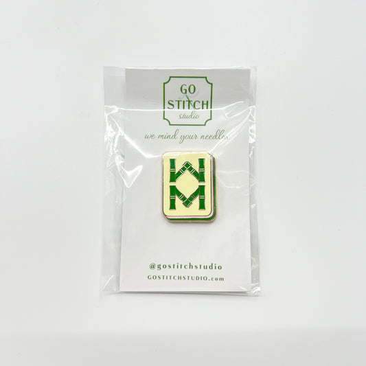 Bamboo Mahjong Tile Needle Minder