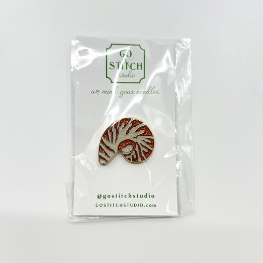 Nautilus Shell Needle Minder