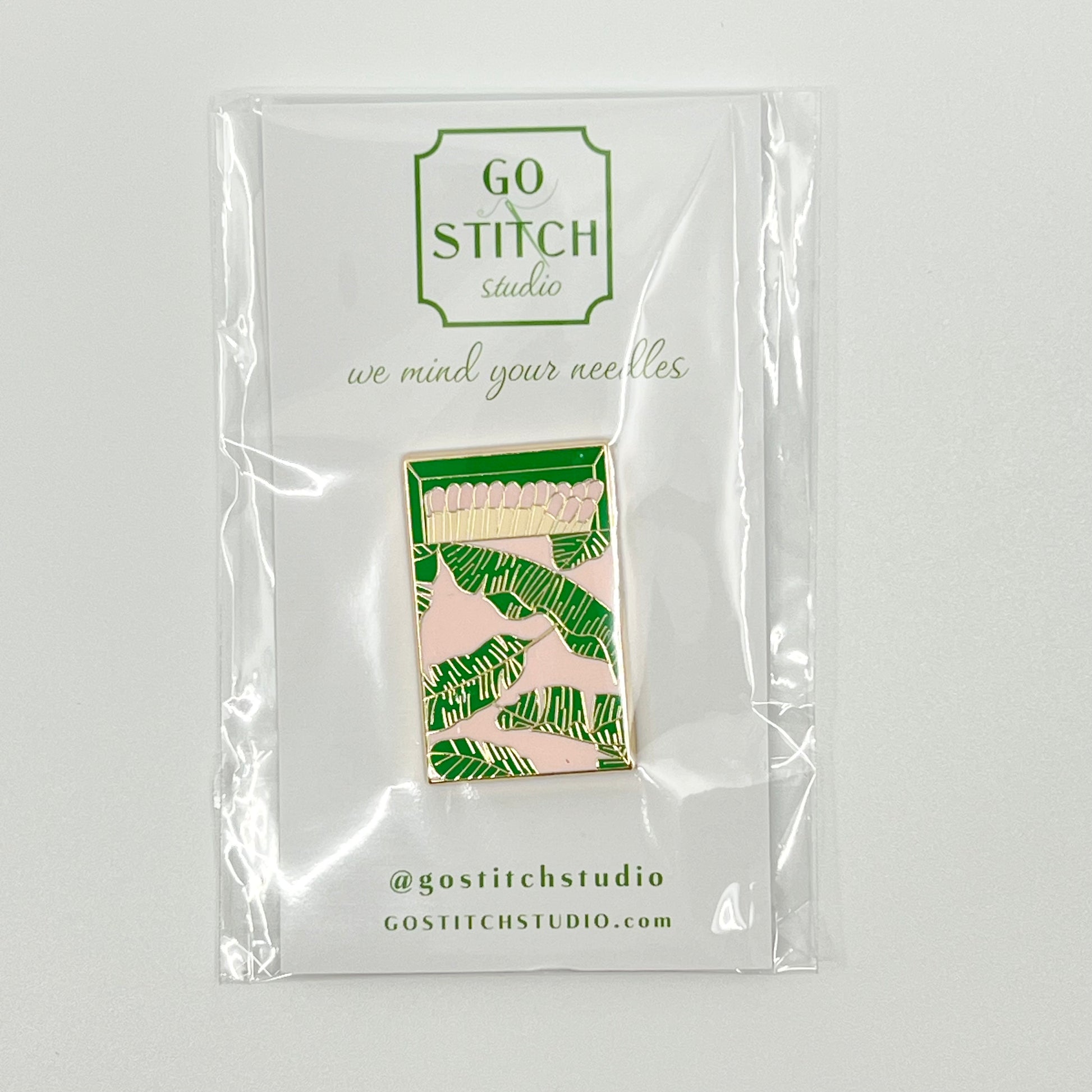 Palm Beach Matchbox Needle Minder