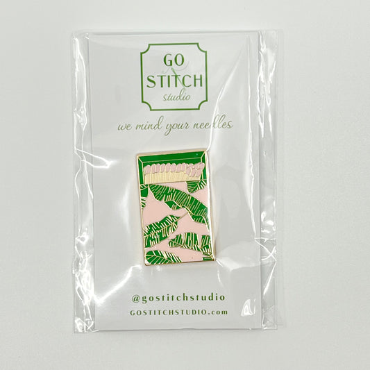 Palm Beach Matchbox Needle Minder