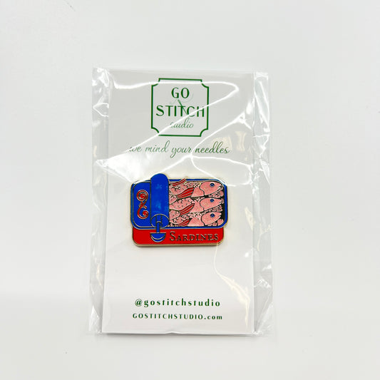 Red & Blue Sardine Can