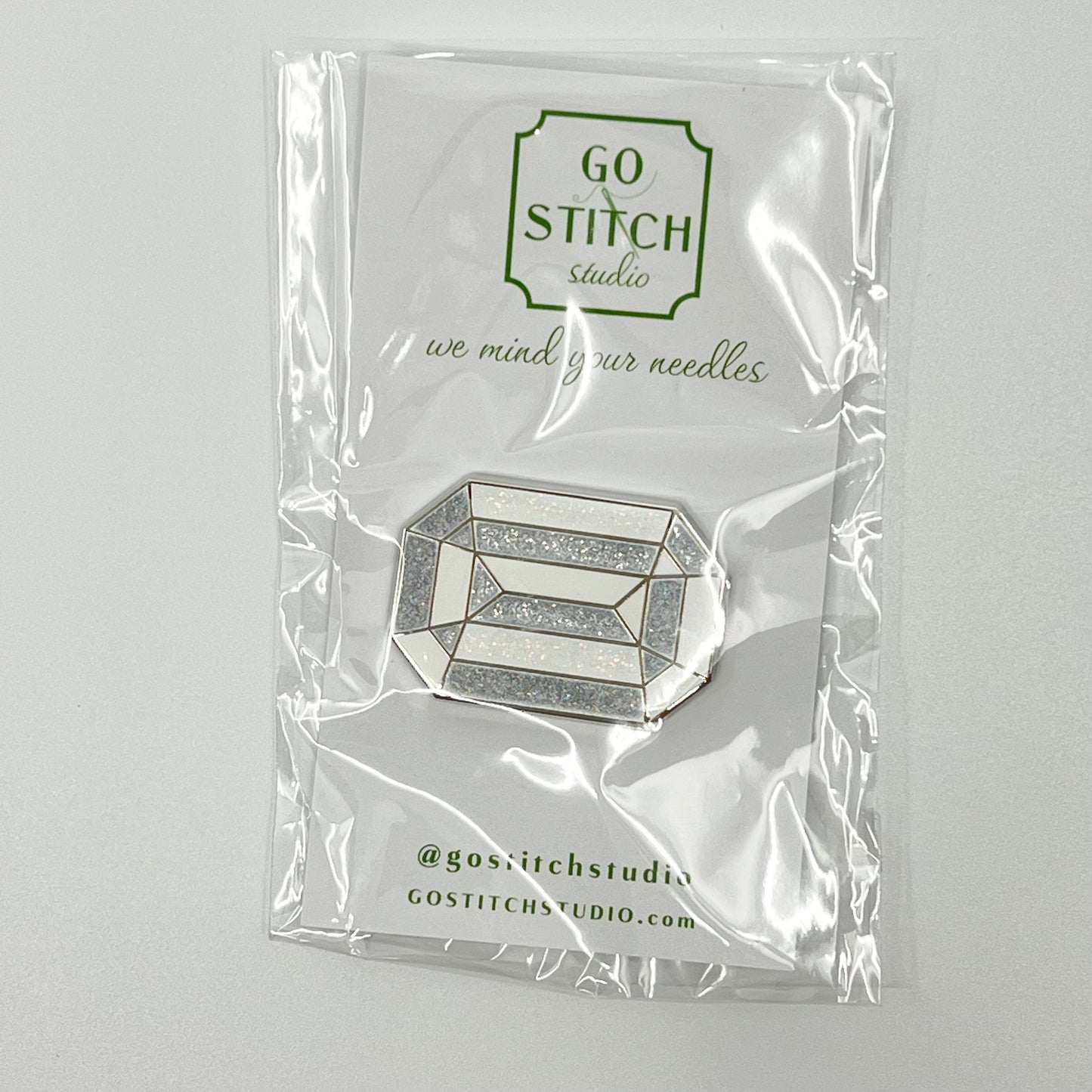 White Diamond Needle Minder