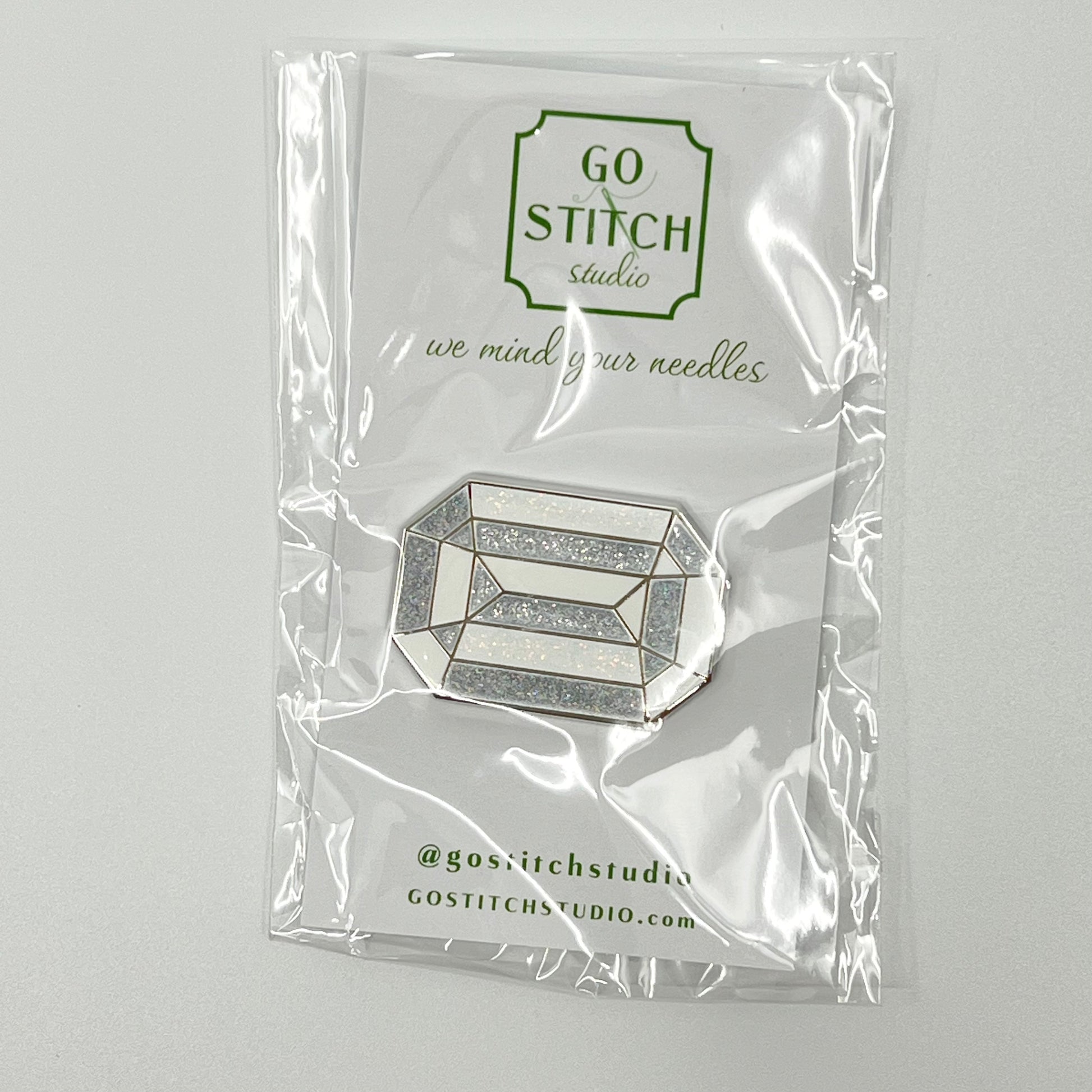 White Diamond Needle Minder