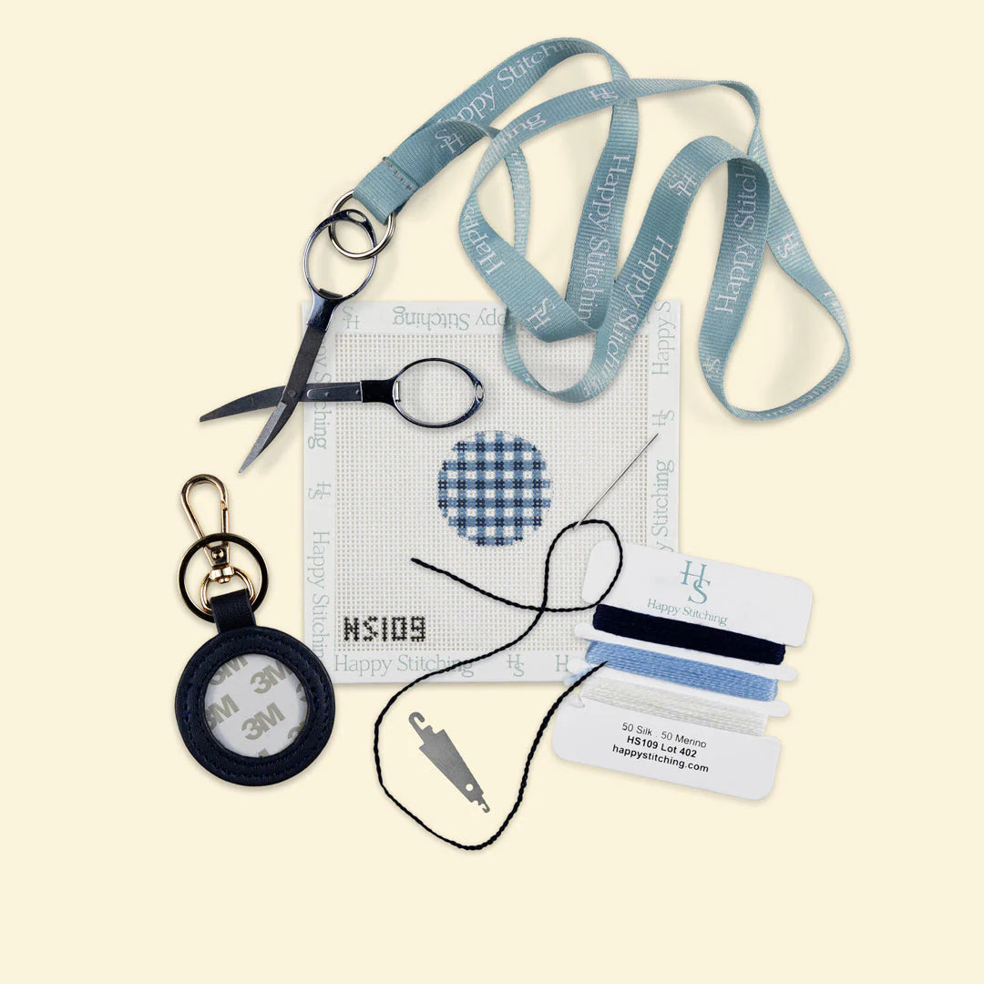 Plaid Circle - Self Finishing Kit