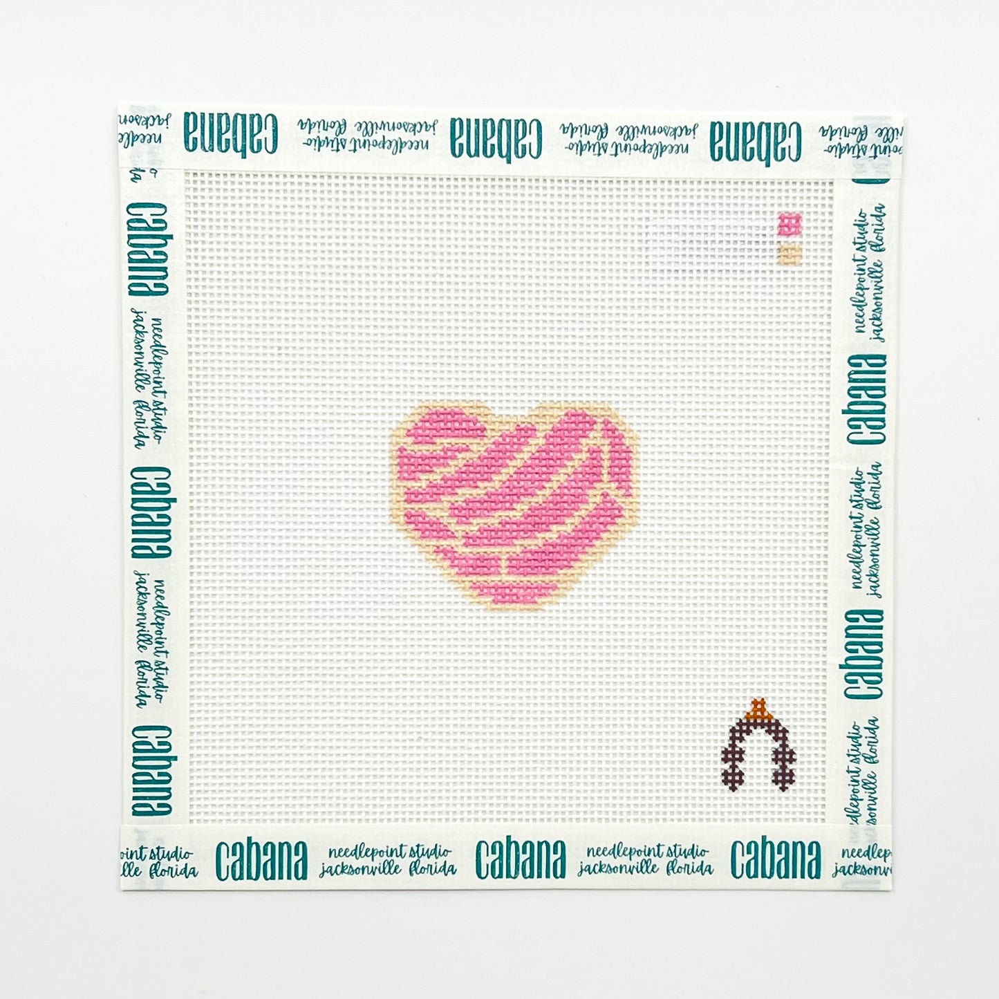 Pink Concha Heart