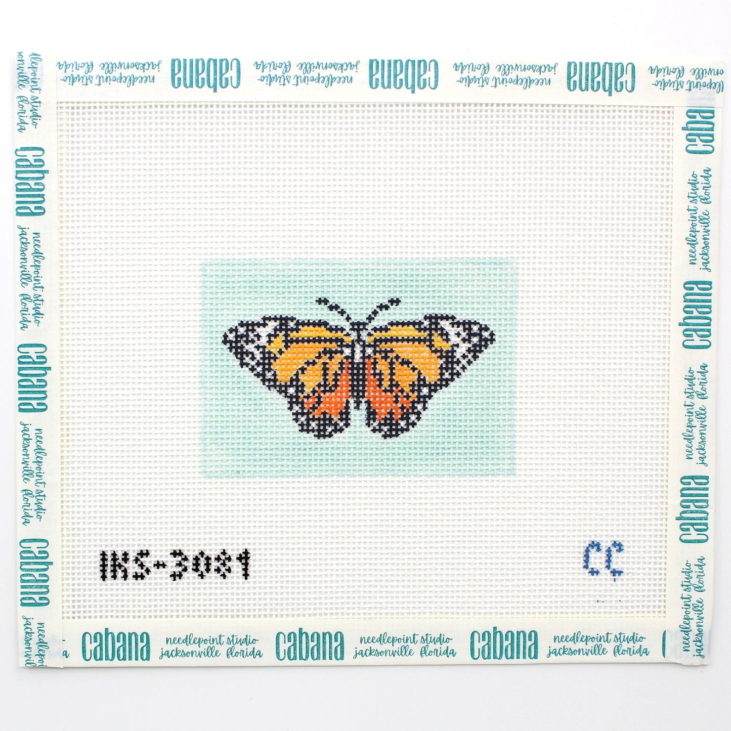 Monarch Butterfly Bag Tag