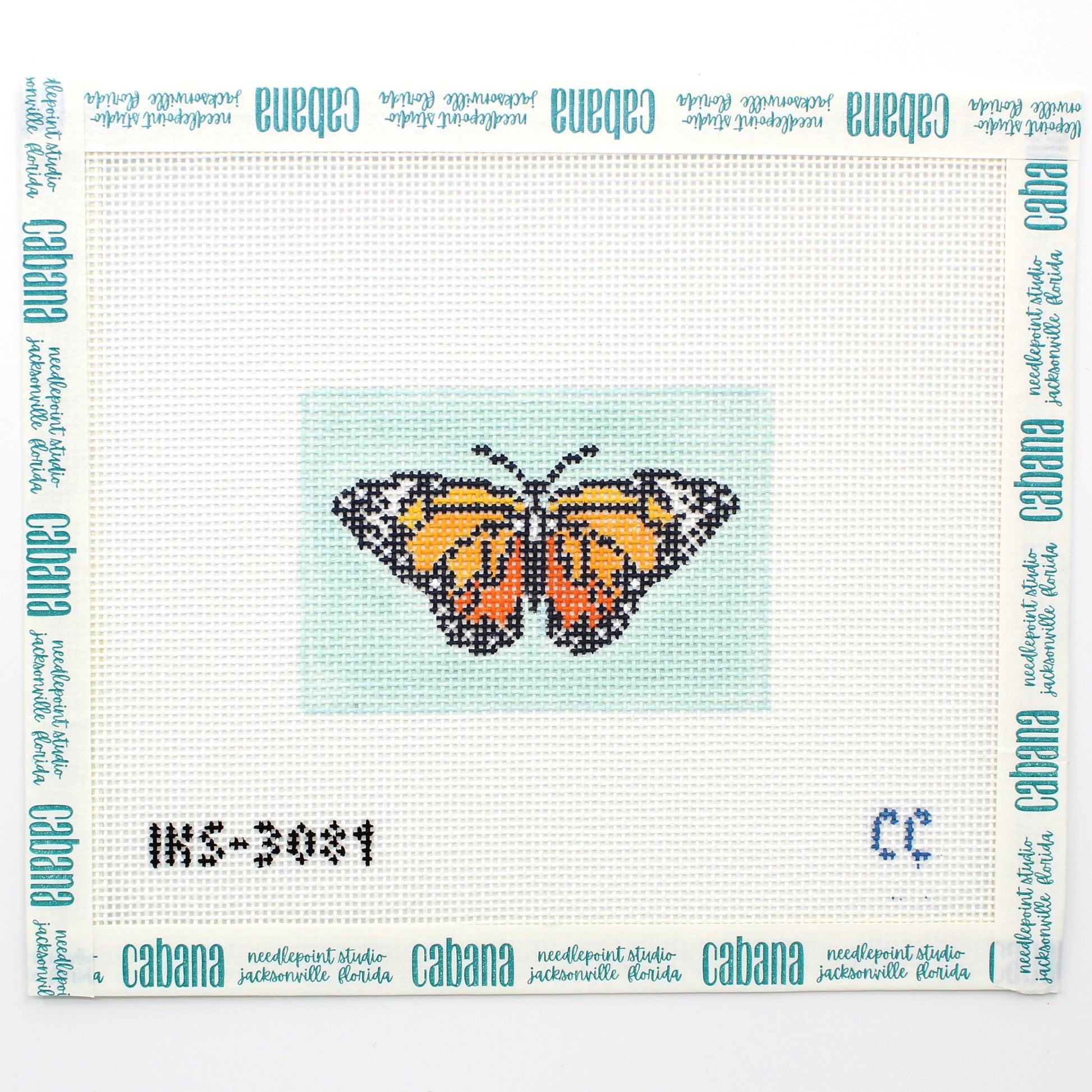 Monarch Butterfly Bag Tag