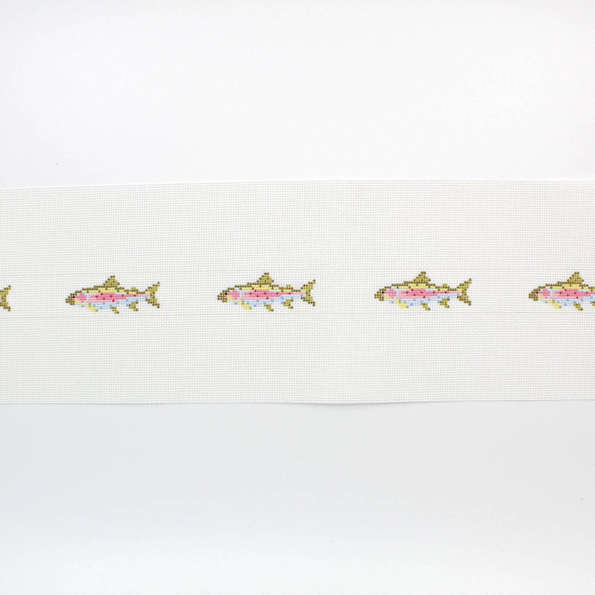 Rainbow Trout Dog Collar - Large