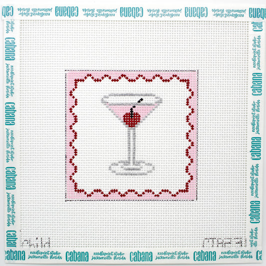 Pink Lady with Cherry