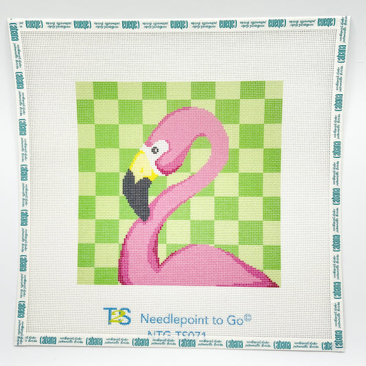 Flamingo/Lime Checks