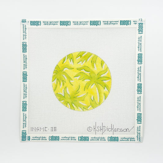 Yellow Palm 4" Round
