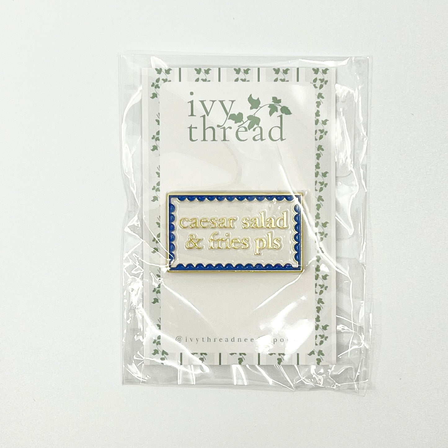 Caesar Salad & Fries Needle Minder