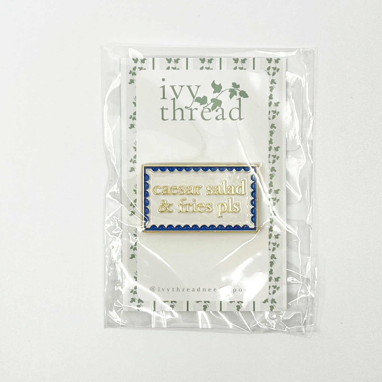Caesar Salad & Fries Needle Minder