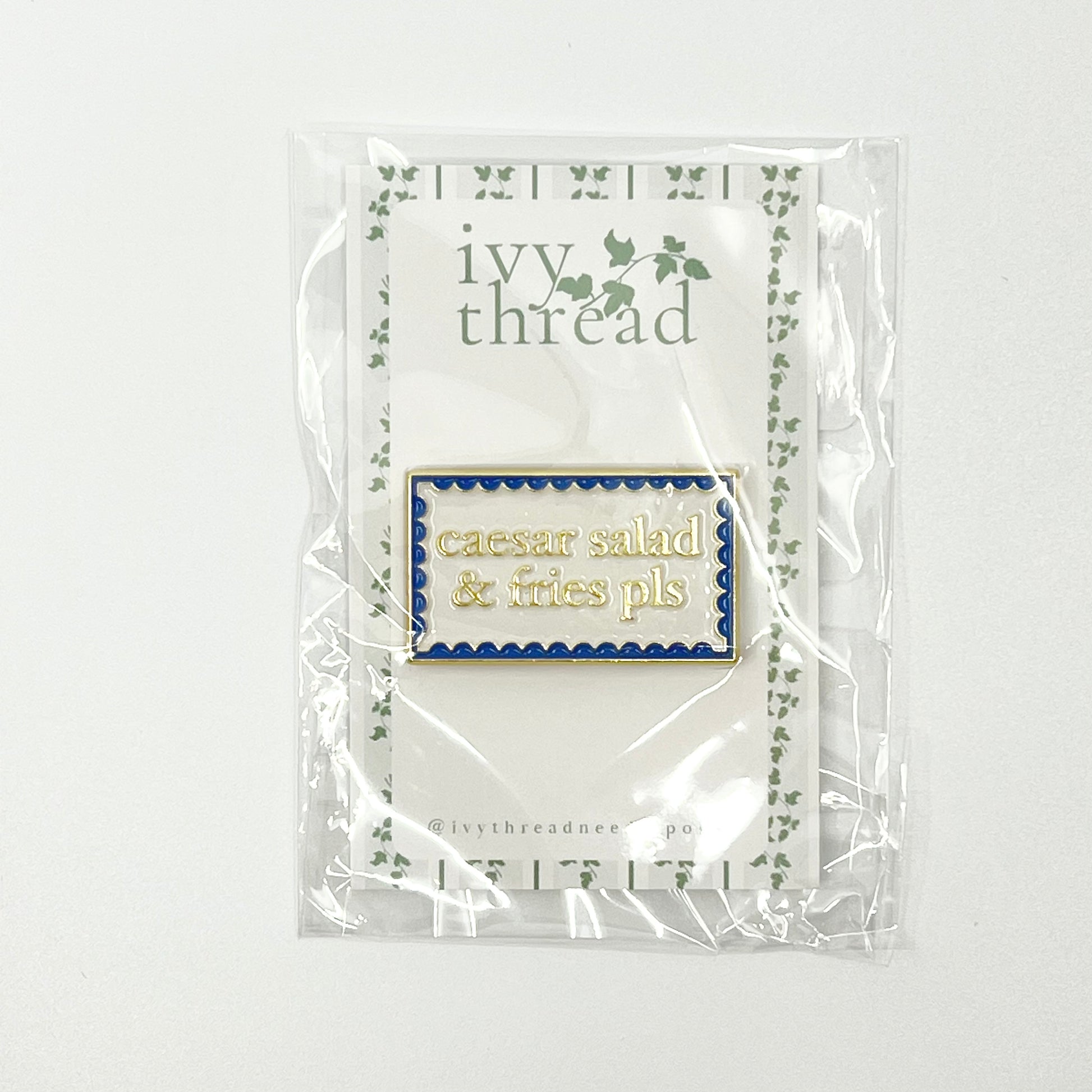 Caesar Salad & Fries Needle Minder