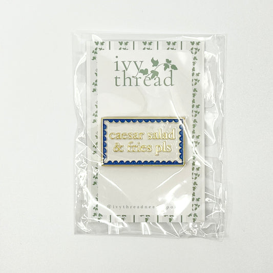Caesar Salad & Fries Needle Minder