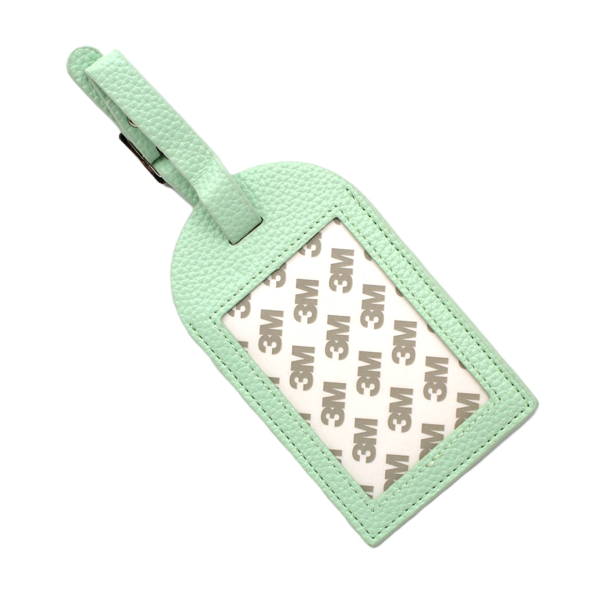 KAN Leather Luggage Tag Seafoam