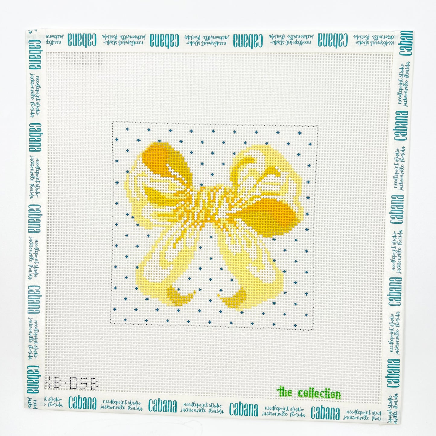 Yellow Bow 5x5