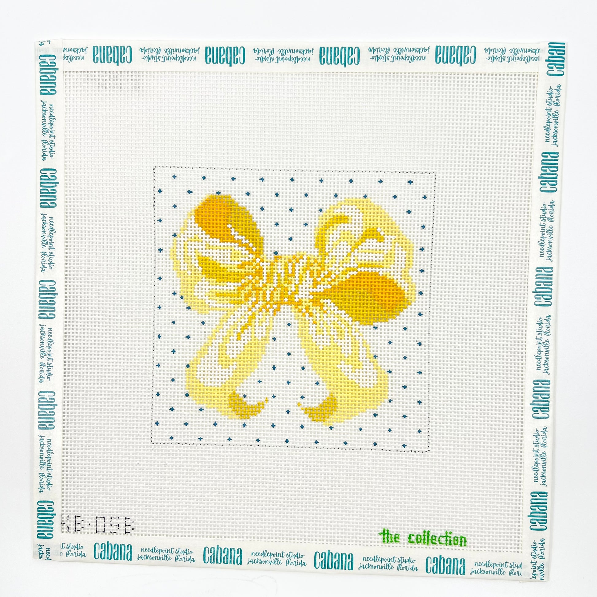 Yellow Bow 5x5