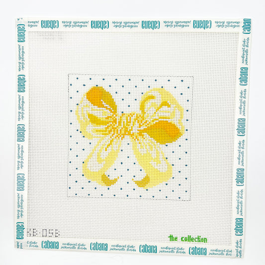 Yellow Bow 5x5