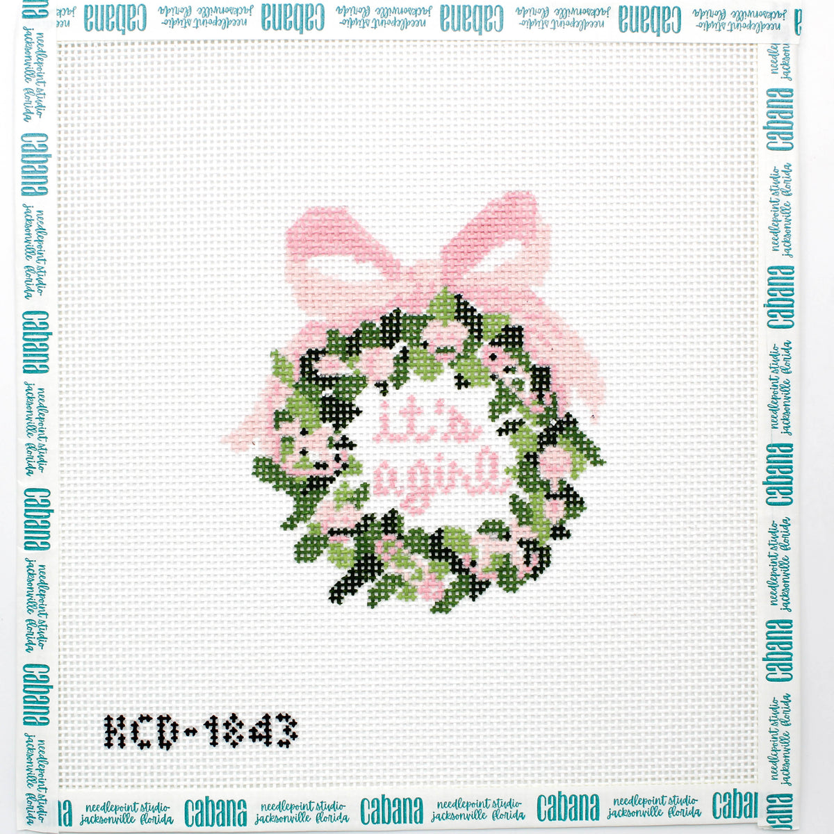 It's a Girl Wreath