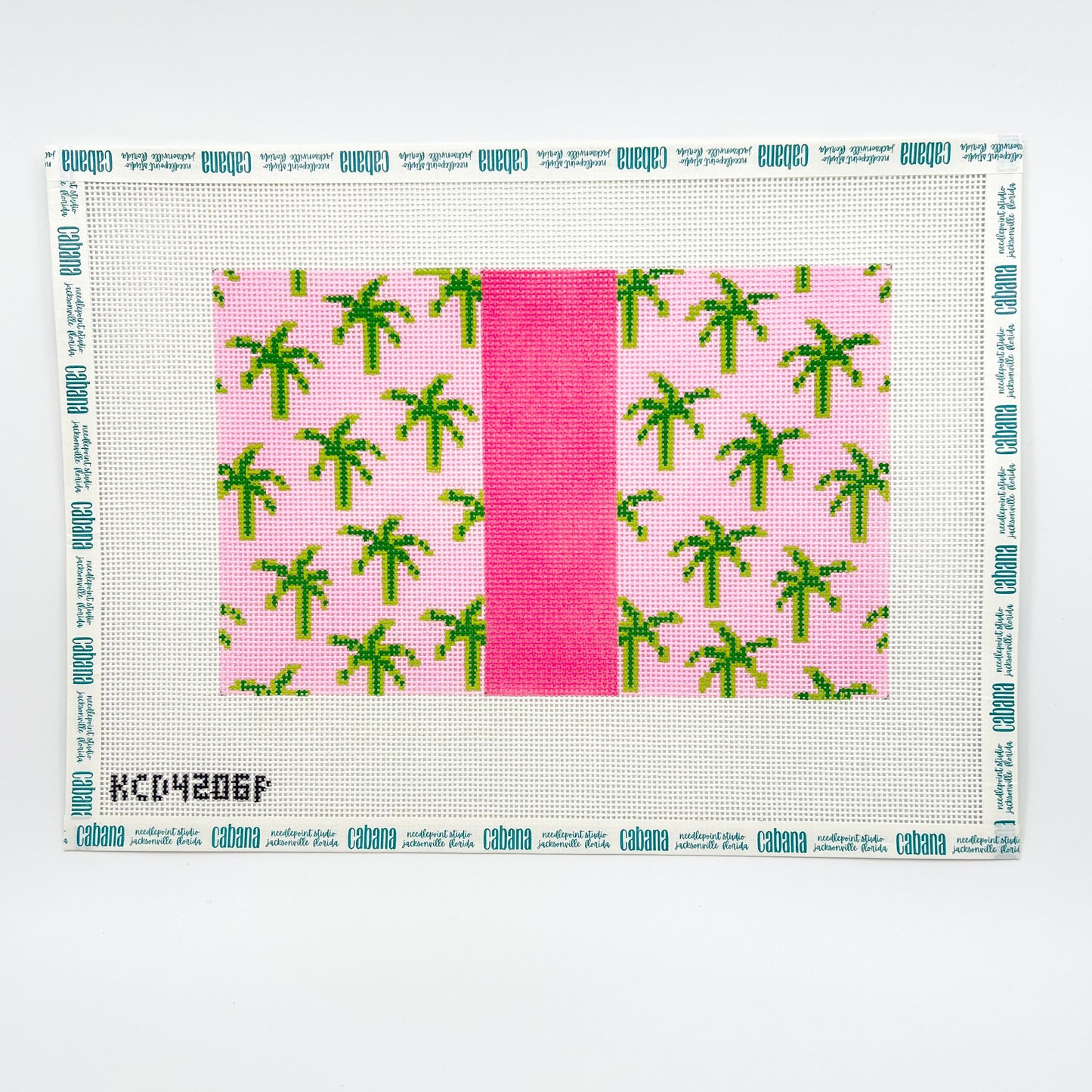 Palm Tree Clutch - Pink