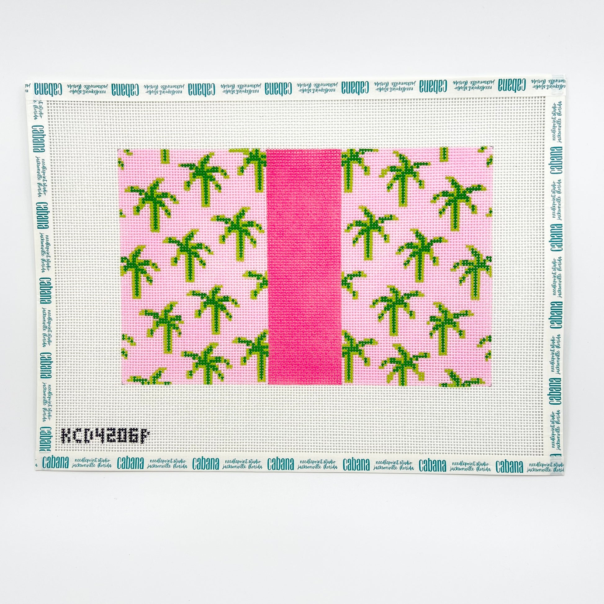 Palm Tree Clutch - Pink