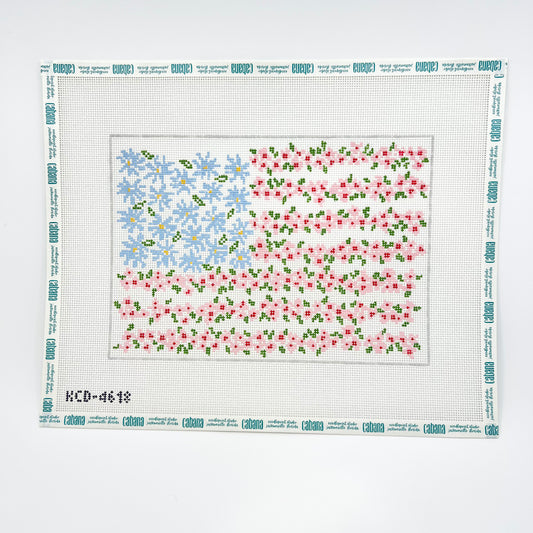 Memorial Day Flag Floral